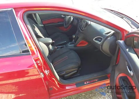 2013 Dodge Dart Rallye из США, поврежденный, VIN 1C3CDFBA4DD226278